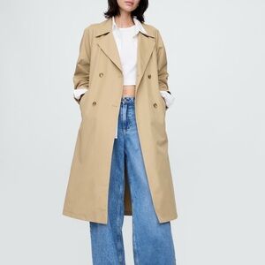 Gap Icon Classic Tan Trench Coat- M